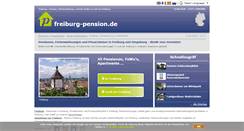 Desktop Screenshot of freiburg-pension.de